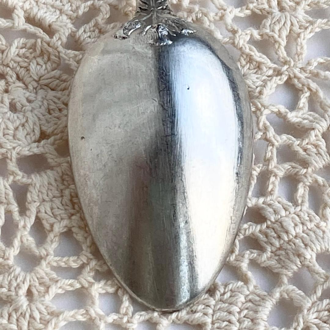 mio【Boulenger/アザミ】フランスアンティーク☆純銀P スプーン