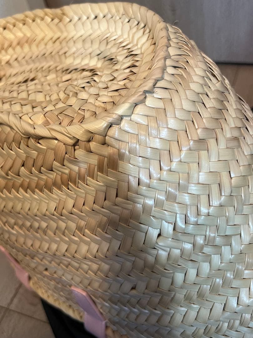 CELINE セリーヌ　トリオンフ カゴバッグ スモール ピンク