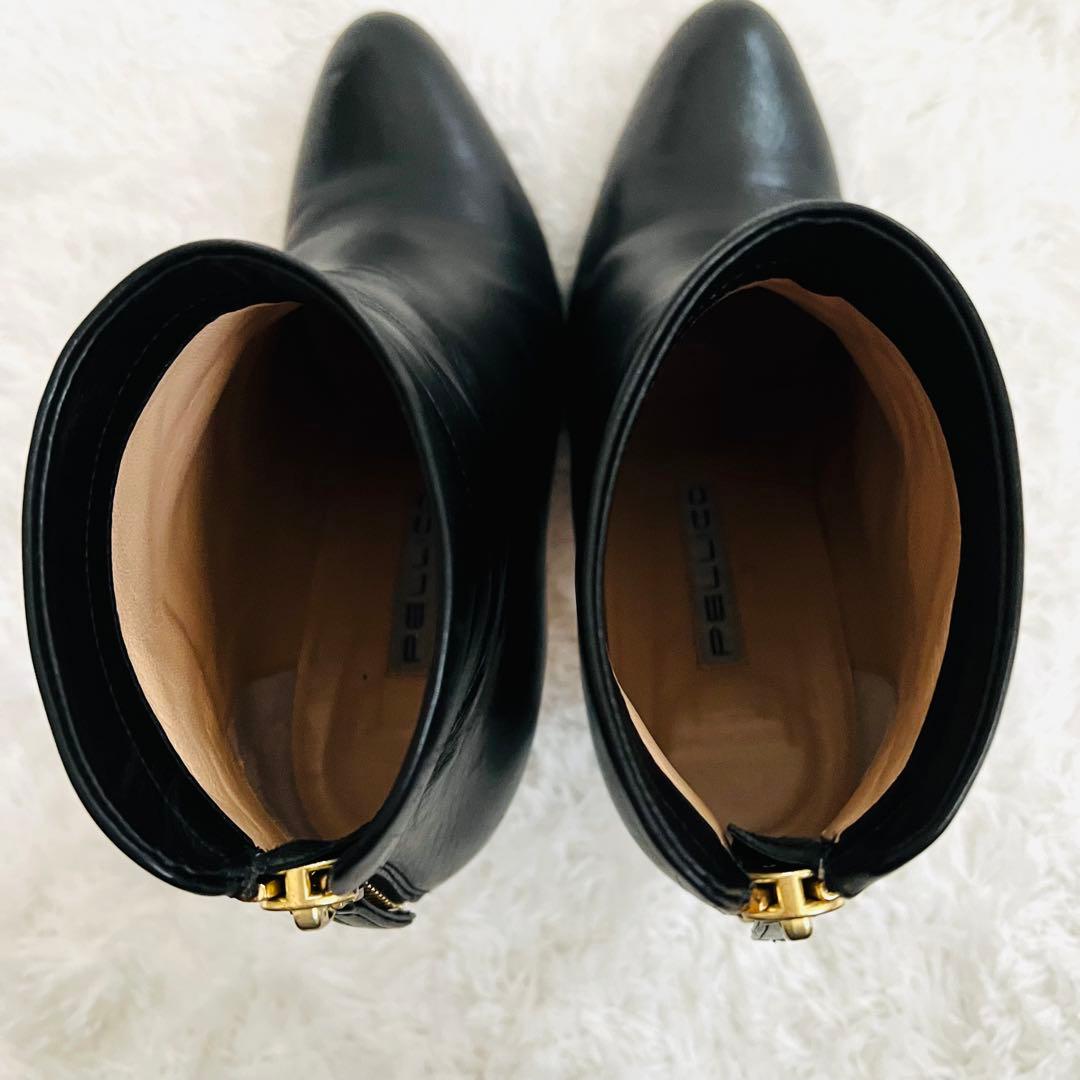 PELLICO　ペリーコ 36.5 ブラック ショートブーツ