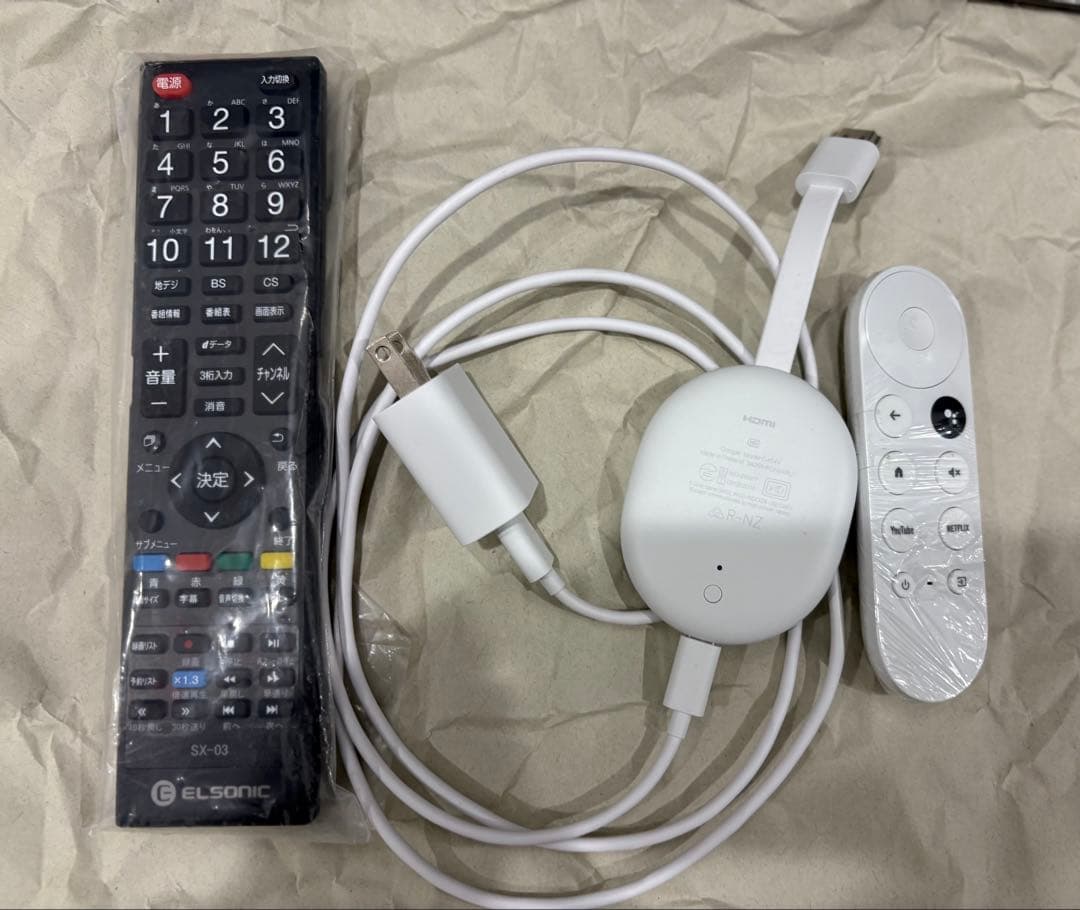 エルソニック 液晶テレビ EHD-TB24R3 23年製 Chromecast