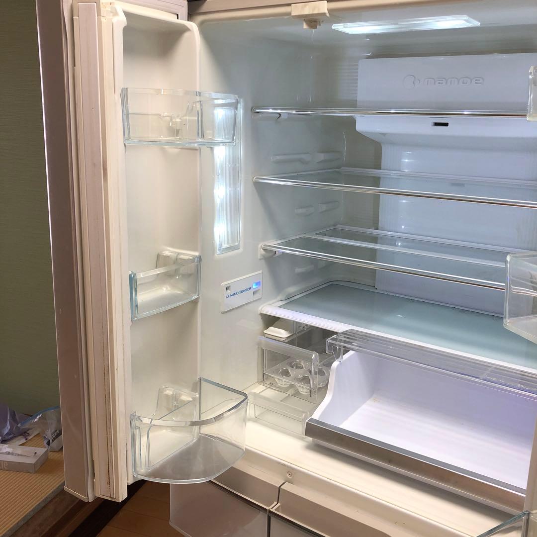 Panasonic ノンフロン冷凍冷蔵庫 NR-FTM477S-N 2012年製