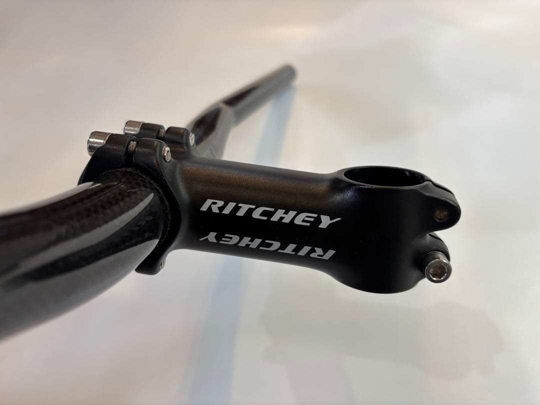 ☆RITCHEY WCS カーボンハンドルバー&アルミステム　セット