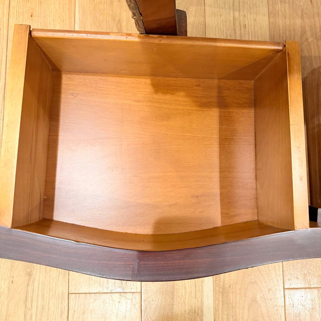 店舗 撮影用 空間が一気に映える 猫脚 アンティーク チェスト 大理石天板 象嵌