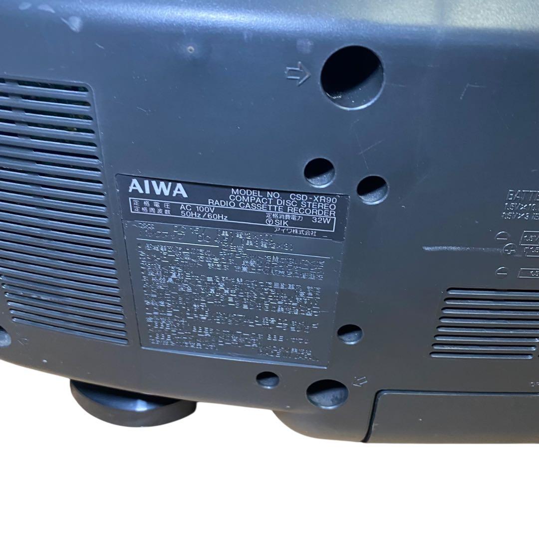 美品✨AIWA アイワ バブルラジカセ CSD-XR90