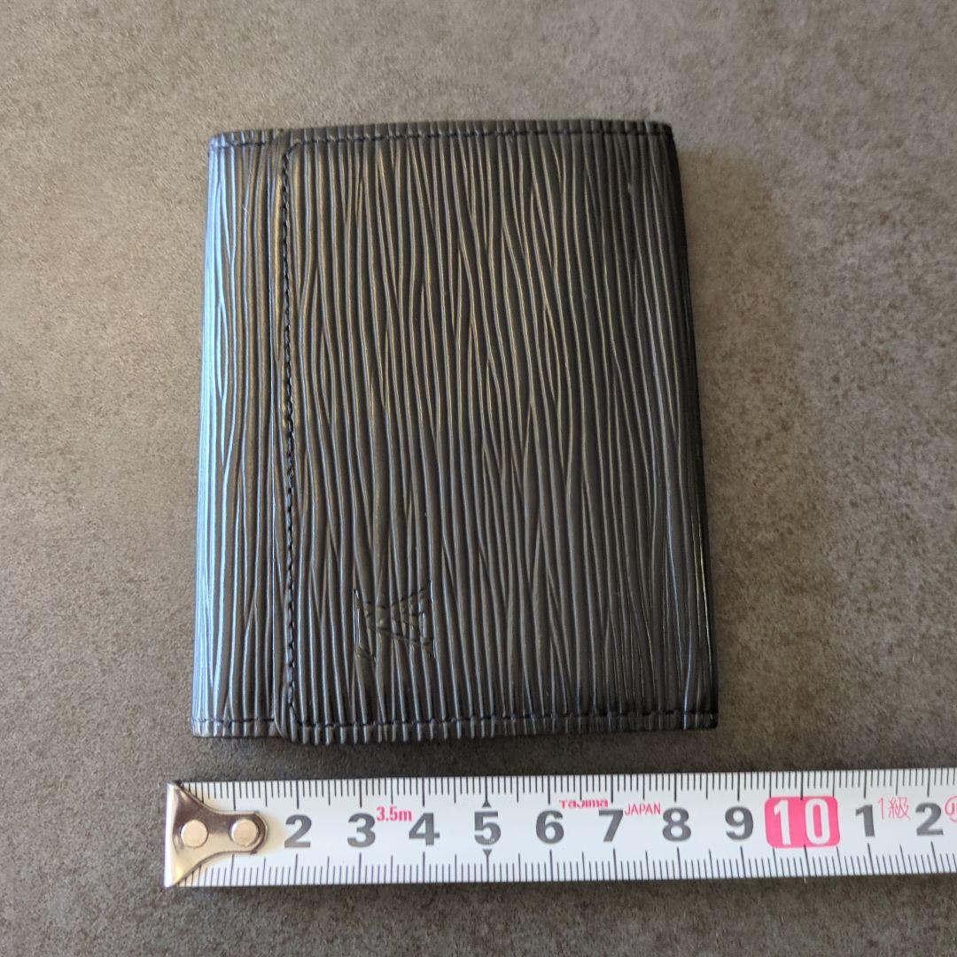 ト*う様 【LOUIS VUITTON】カルトドゥヴィジット エピ ノワール 名