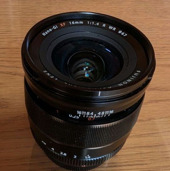 FUJIFILM XF16mmF1.4 R WR 単焦点レンズ