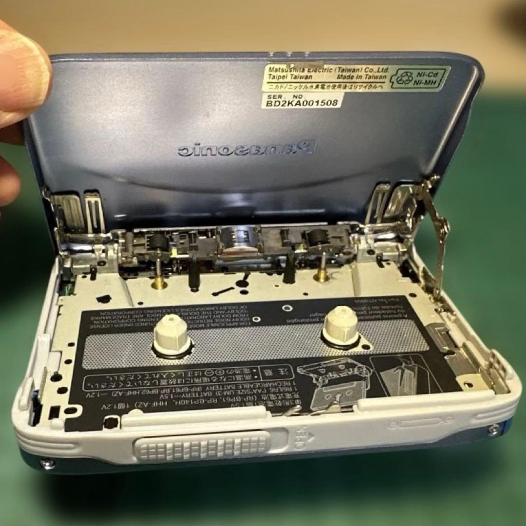 【極美品DE修復品】Panasonic カセット プレーヤー RQ-SX53