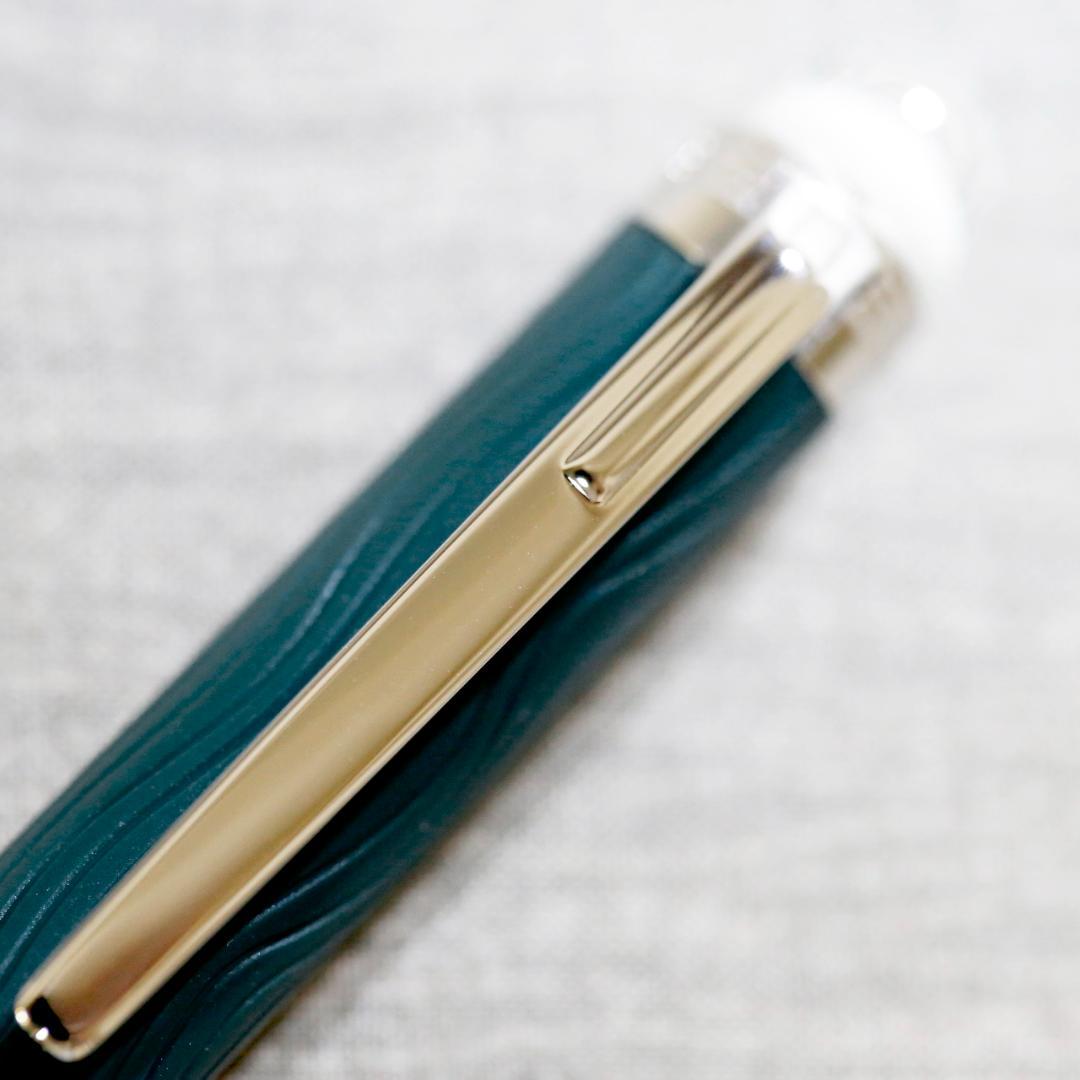 【レア 極美品】モンブラン ボールペン ポーラーグリーン スターウォーカー