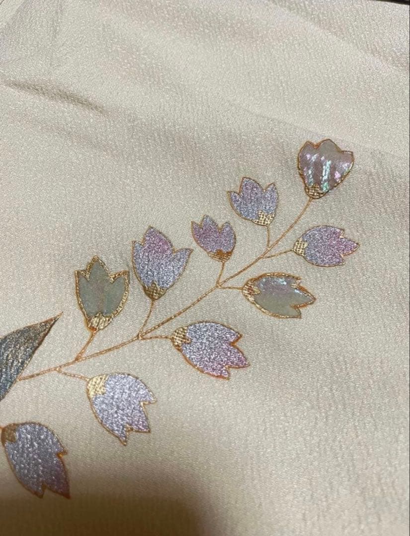 訪問着フルセット　辻ヶ花　金銀彩　螺鈿　正絹　結婚式　豪華　高級