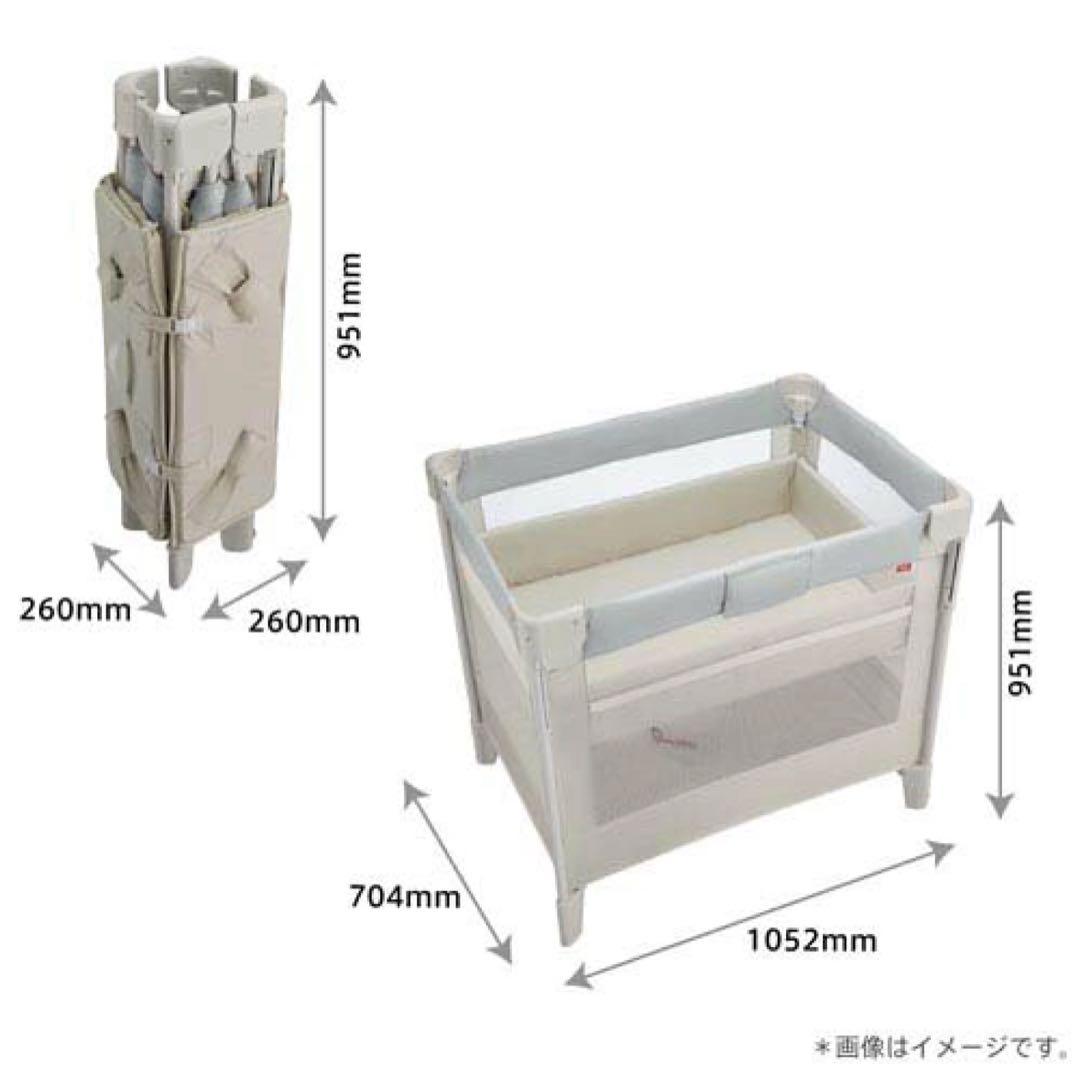 本日最終❗️アップリカ ココネル エアー AB【Aprica】ベビーベッド