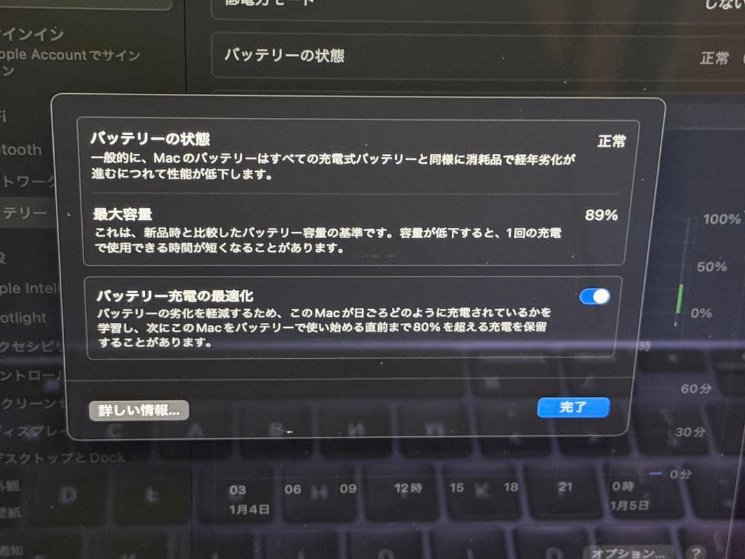 MacBook Air (M2) 15インチ USキーボード