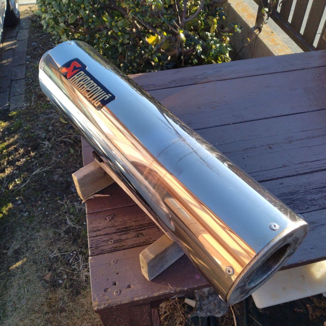 カワサキ　ZX12R　スリップオンサイレンサー　中古　メーカー不明　ジャンク