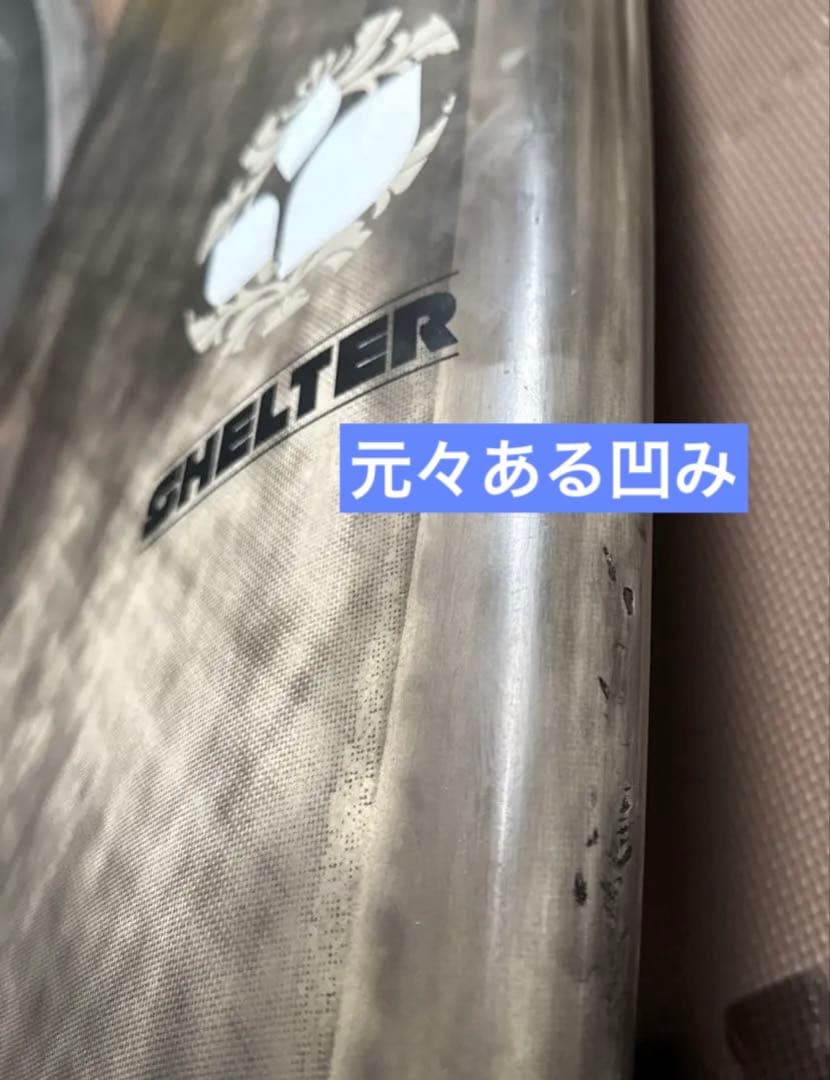 Three Weather 5’8SHELTER 40.0L楽しめるボード
