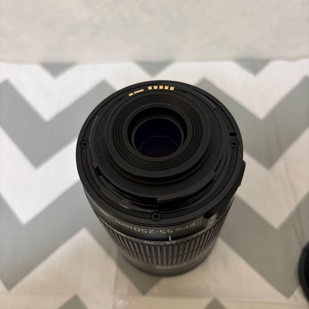 望遠レンズ　Canon EFS 55-250mm