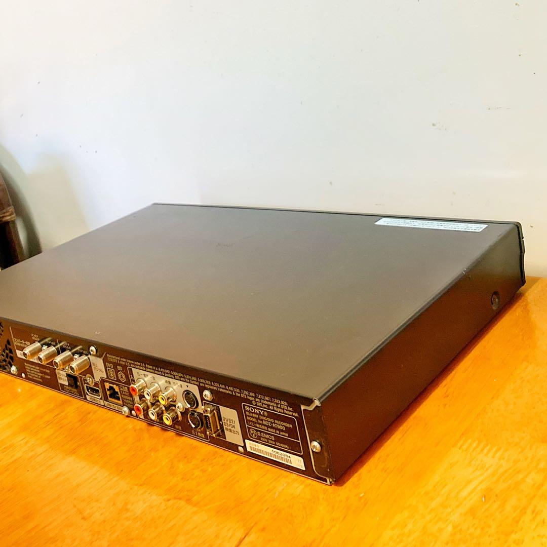 SONY ソニー　ブルーレイレコーダー HDD 1TB 2チューナー 2番組同時