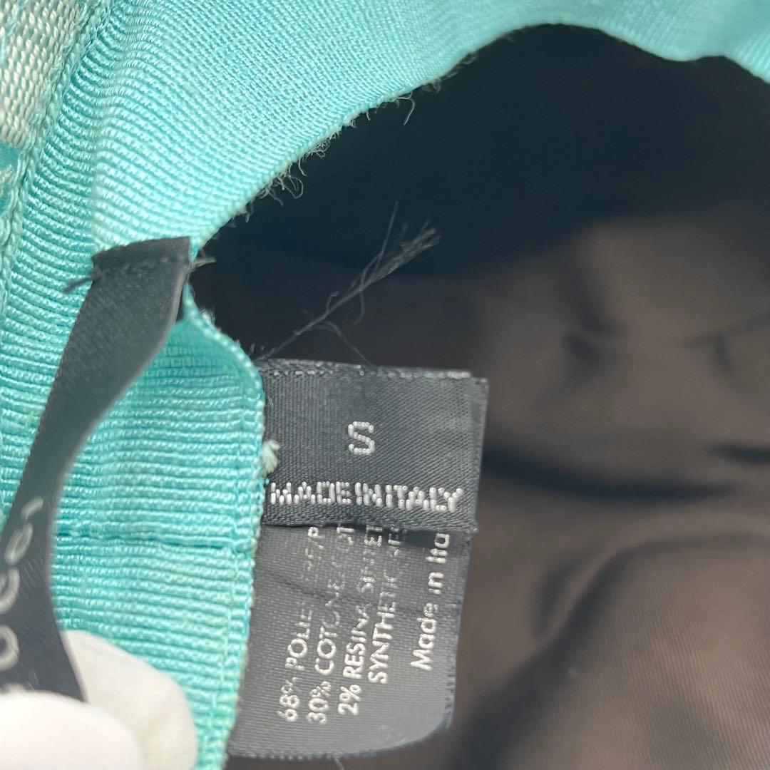 GUCCI GGキャンバス バケットハット 帽子 ハット バケハ ブルー