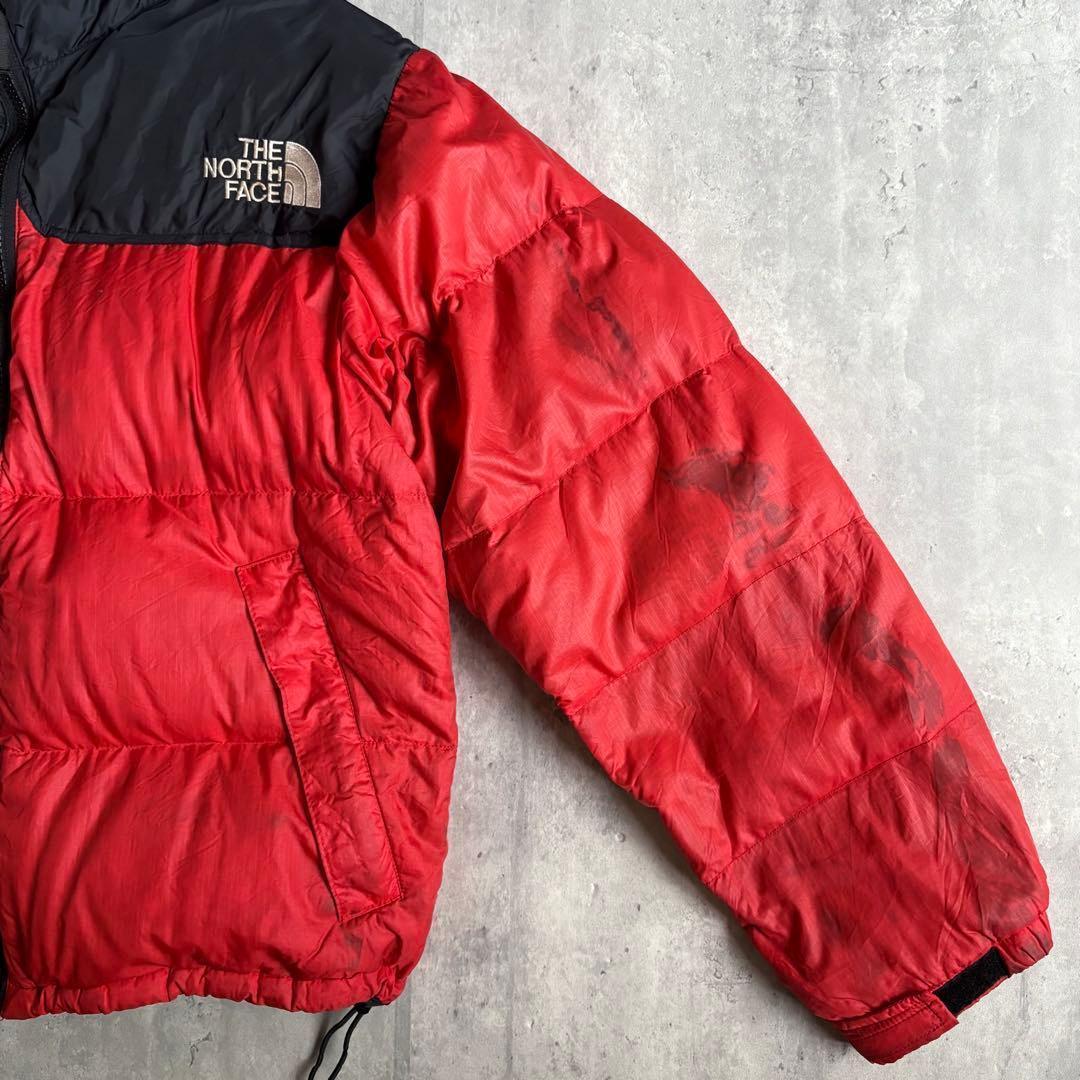【90s THE NORTH FACE】ヌプシ　ダウンジャケット　リバーシブル