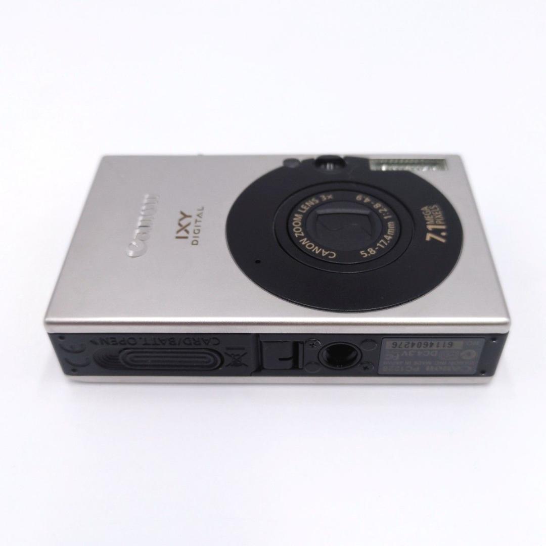 Canon IXY 10 シルバー コンパクトデジタルカメラ オールドコンデジ