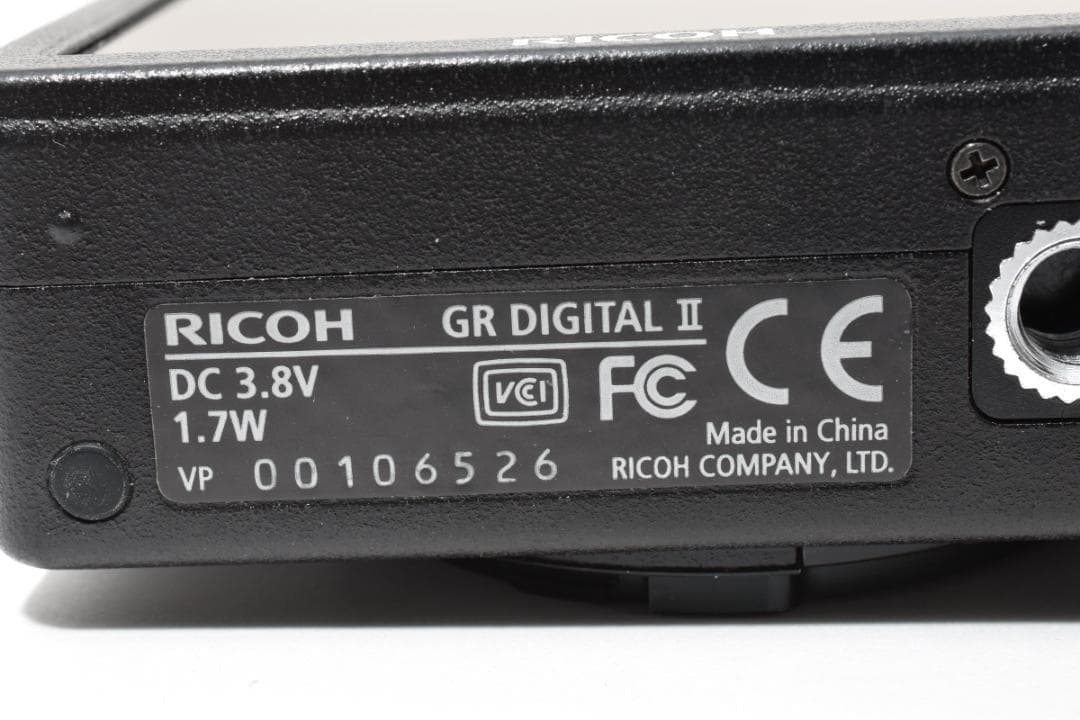 ■ 美品 ■ リコー　RICOH GR DIGITAL Ⅱ 安心の動作確認済品