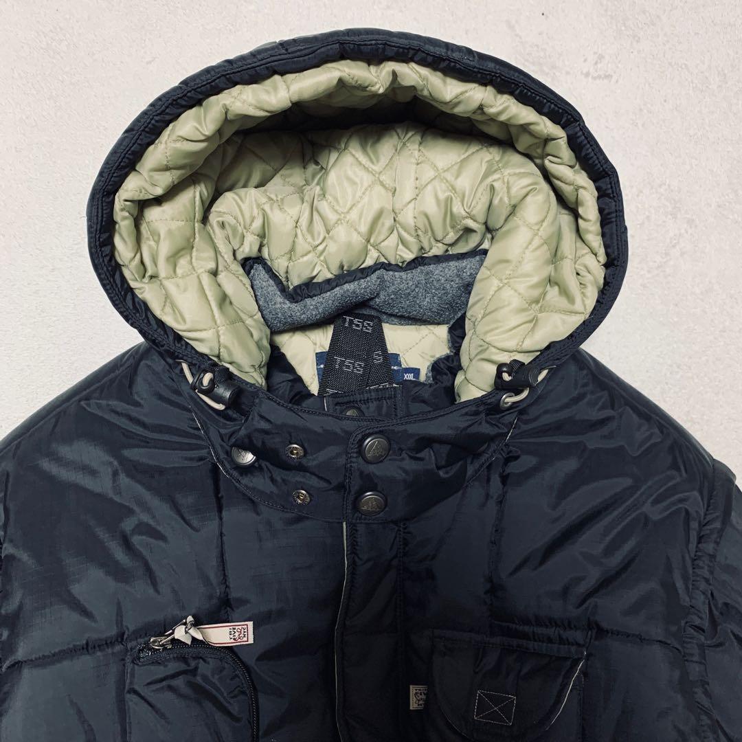 TRIPLE FIVE SOUL 中綿ダウンジャケット ドッキング 3way