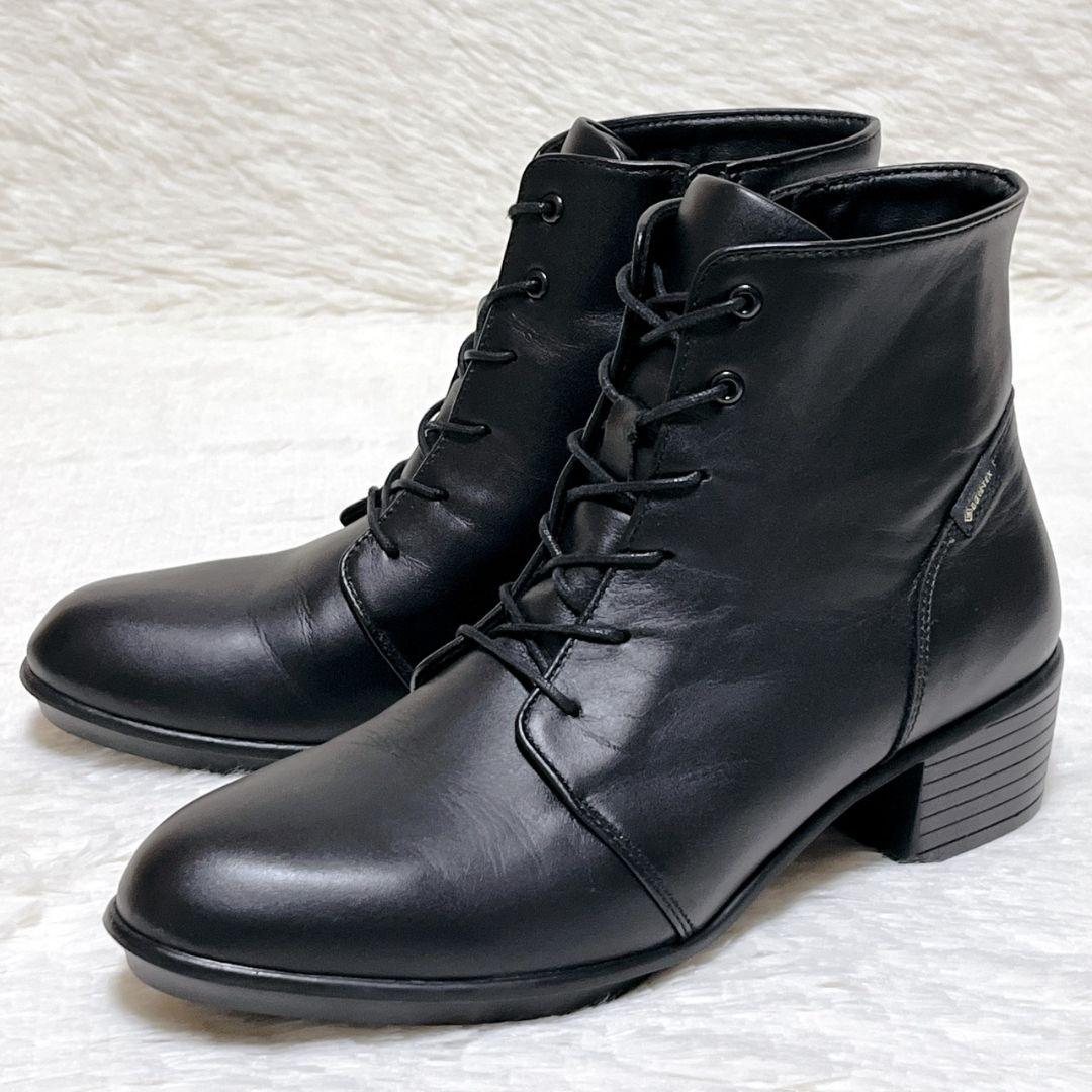 ​【極美品】マドラスウォーク ゴアテックス ブーツ 黒 23.5cm
