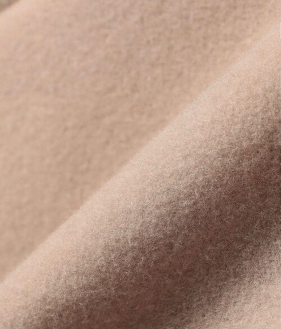 SHIPSanyスタンド&ダブルカラーコート　ベージュ