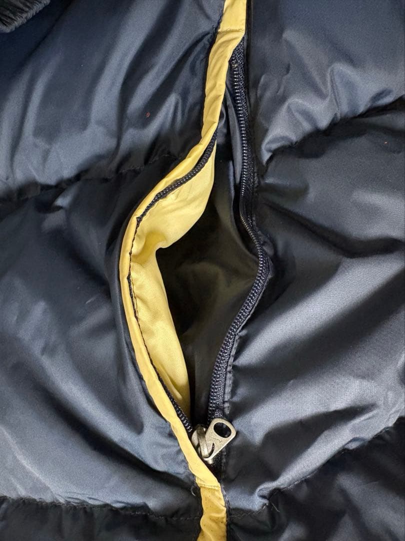 NIKE TOTAL 90 ナイキ ダウン ベンチコート ネイビー SIZE L