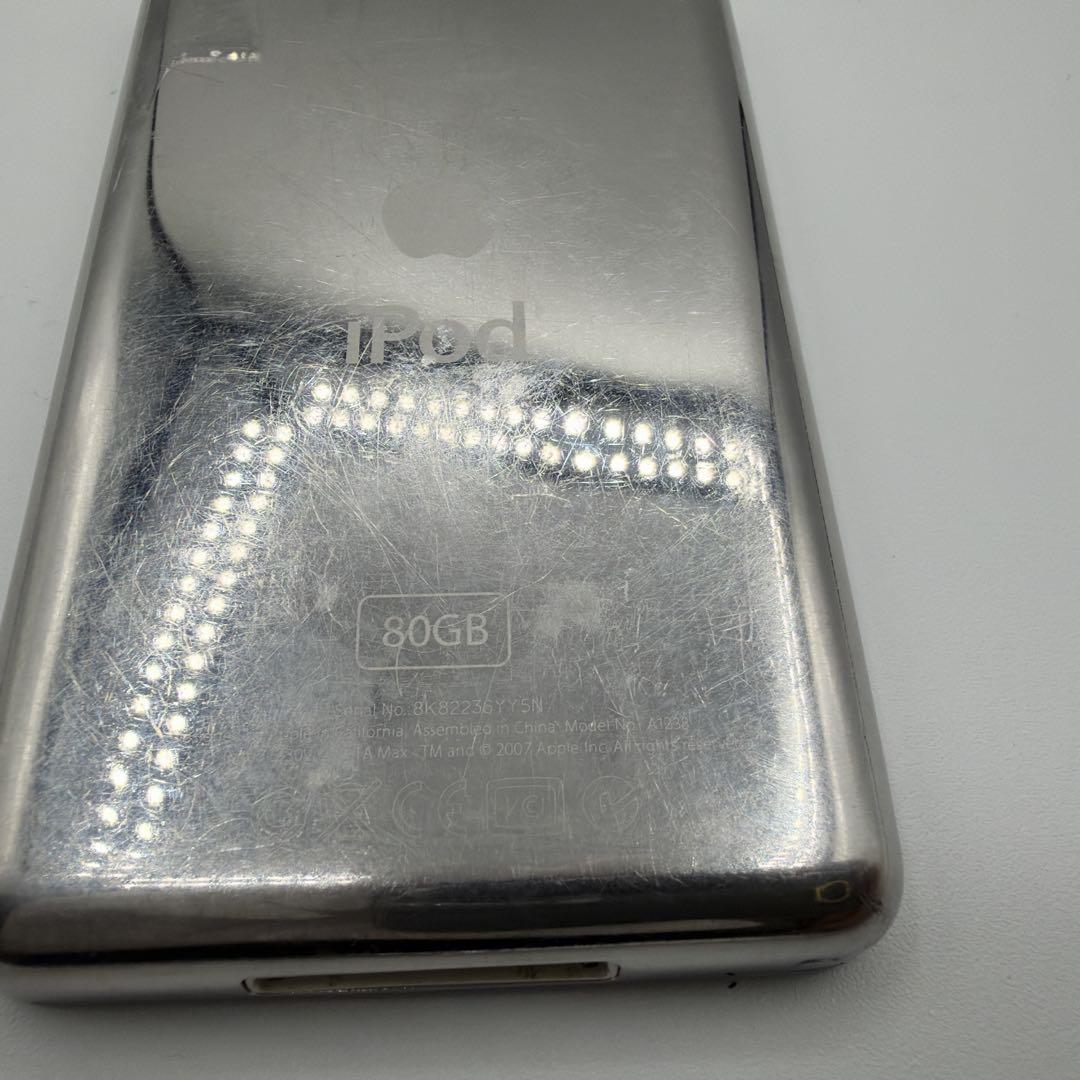 Apple iPod classic 第6世代80GB シルバー　クラッシック