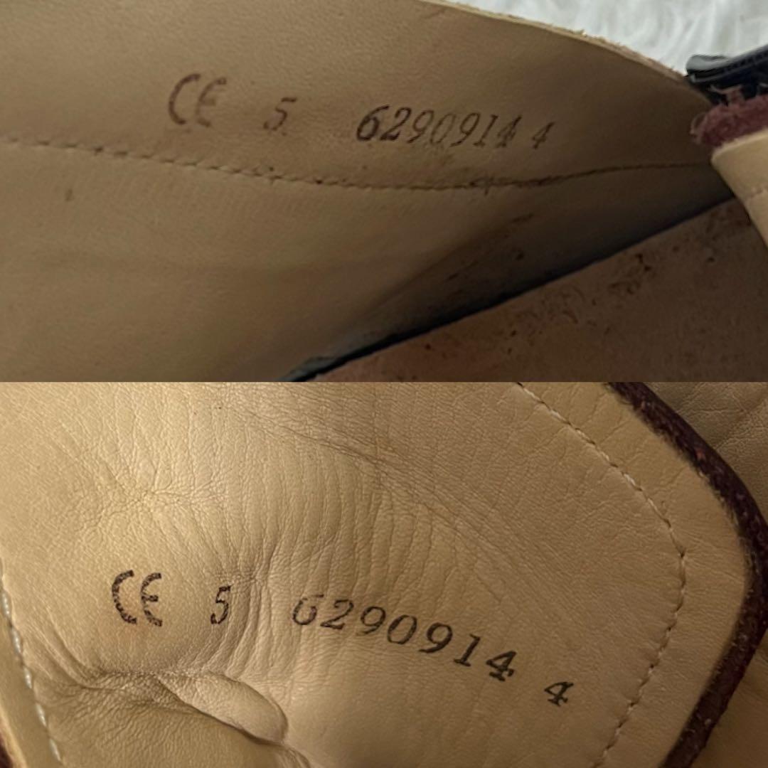 美品✨　フィンコンフォート　 レースアップブーツブーツ　ボルドー　サイズ5 24