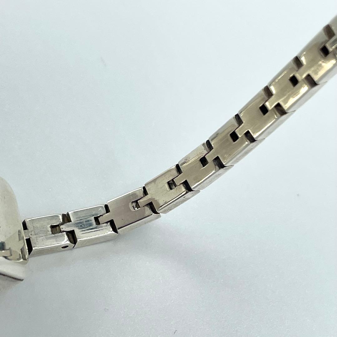 agete アガット 腕時計 クォーツ アナログ パール スクエア ダイヤ