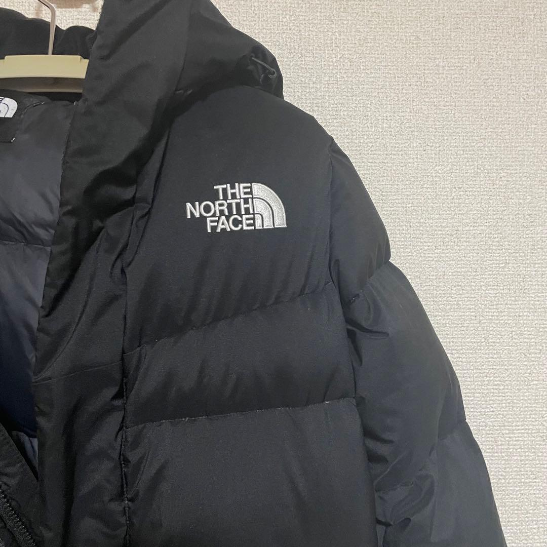 【美品】ノースフェイス　ロングダウン　ダウンジャケット　ブラック　メンズS