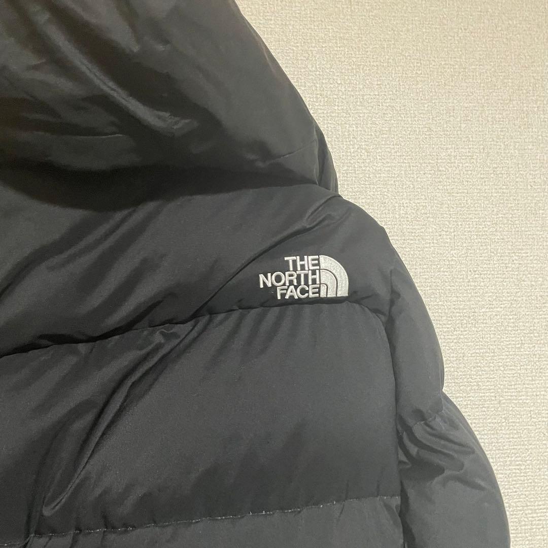 【美品】ノースフェイス　ロングダウン　ダウンジャケット　ブラック　メンズS