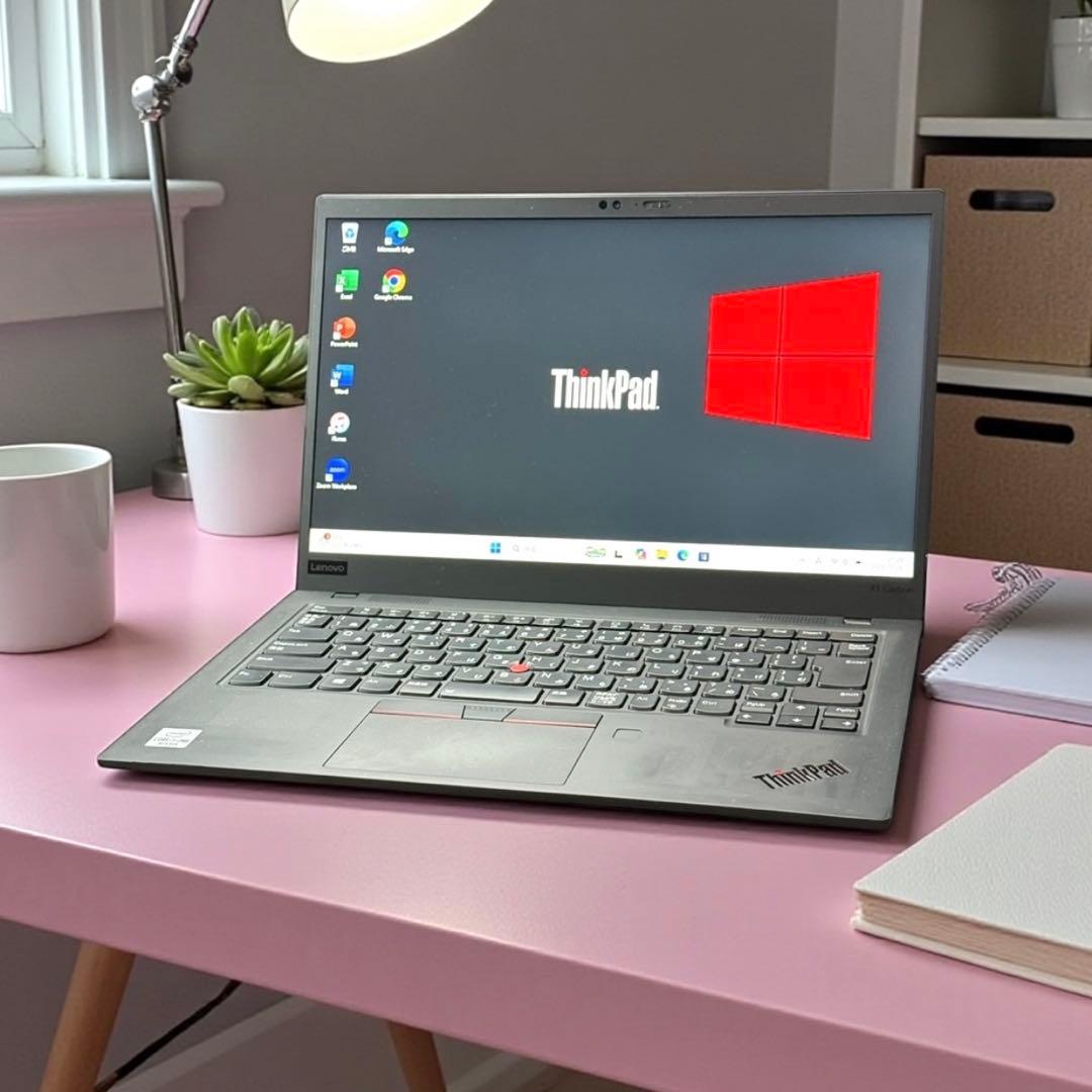 ThinkPad 第10世代i5 薄型1.1kg 高速静音 高音質 11Pro