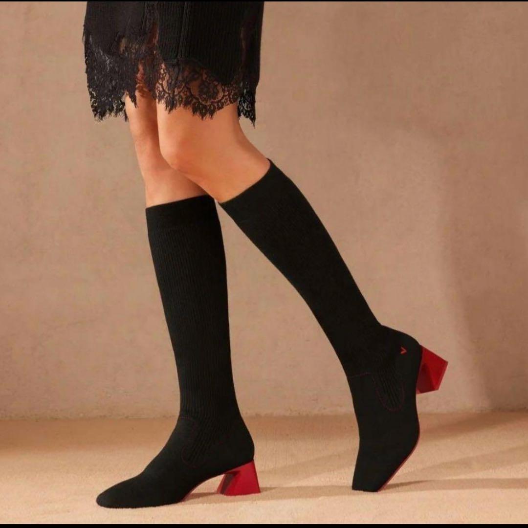 VIVAIA 撥水ブーツ スクエアトゥデザイン26