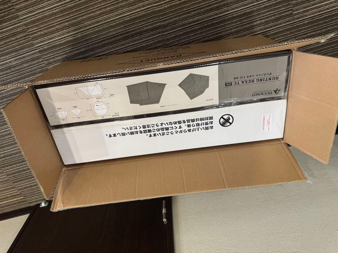 新品 DUCKNOT ハンティングヘキサ T/C SW 2022 オリーブドラブ