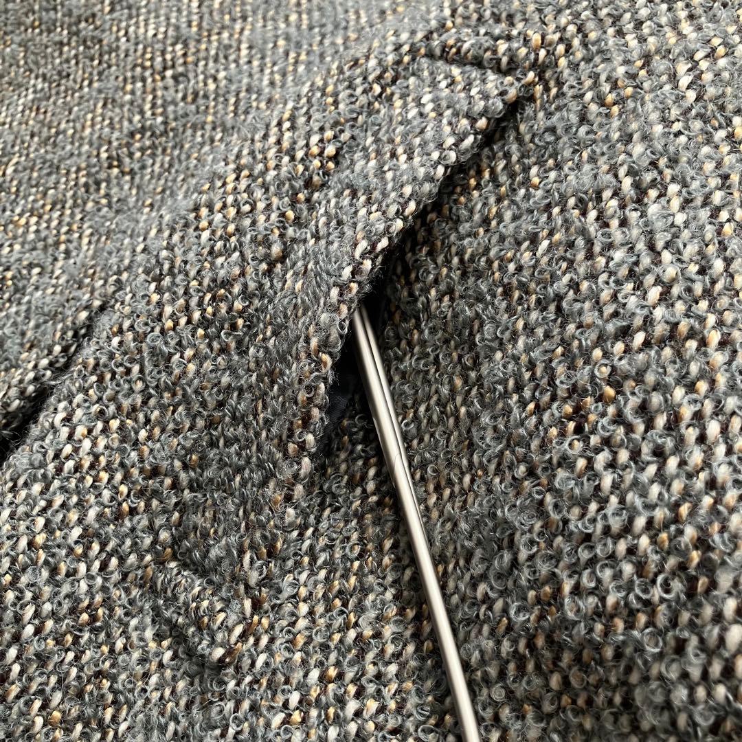 CLANE クラネ　MIX LOOP TWEED BOX COAT ツイード