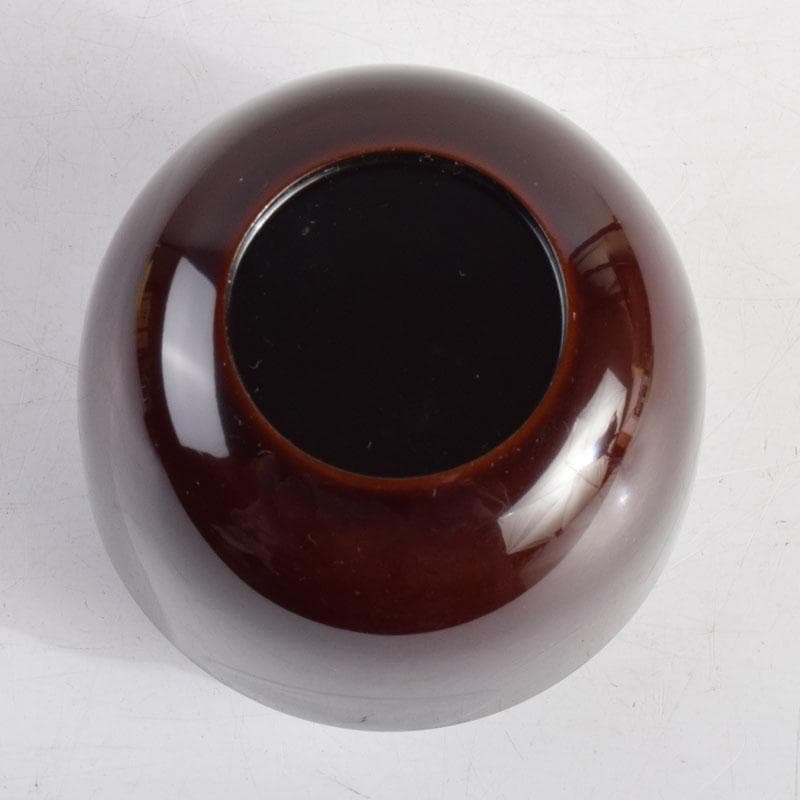 茶道具　平安光阿弥作　海松貝蒔絵　棗　共箱　V　8840
