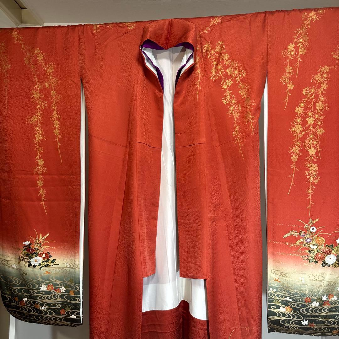 振袖 着物超美品ビンテージFurisode kimonos