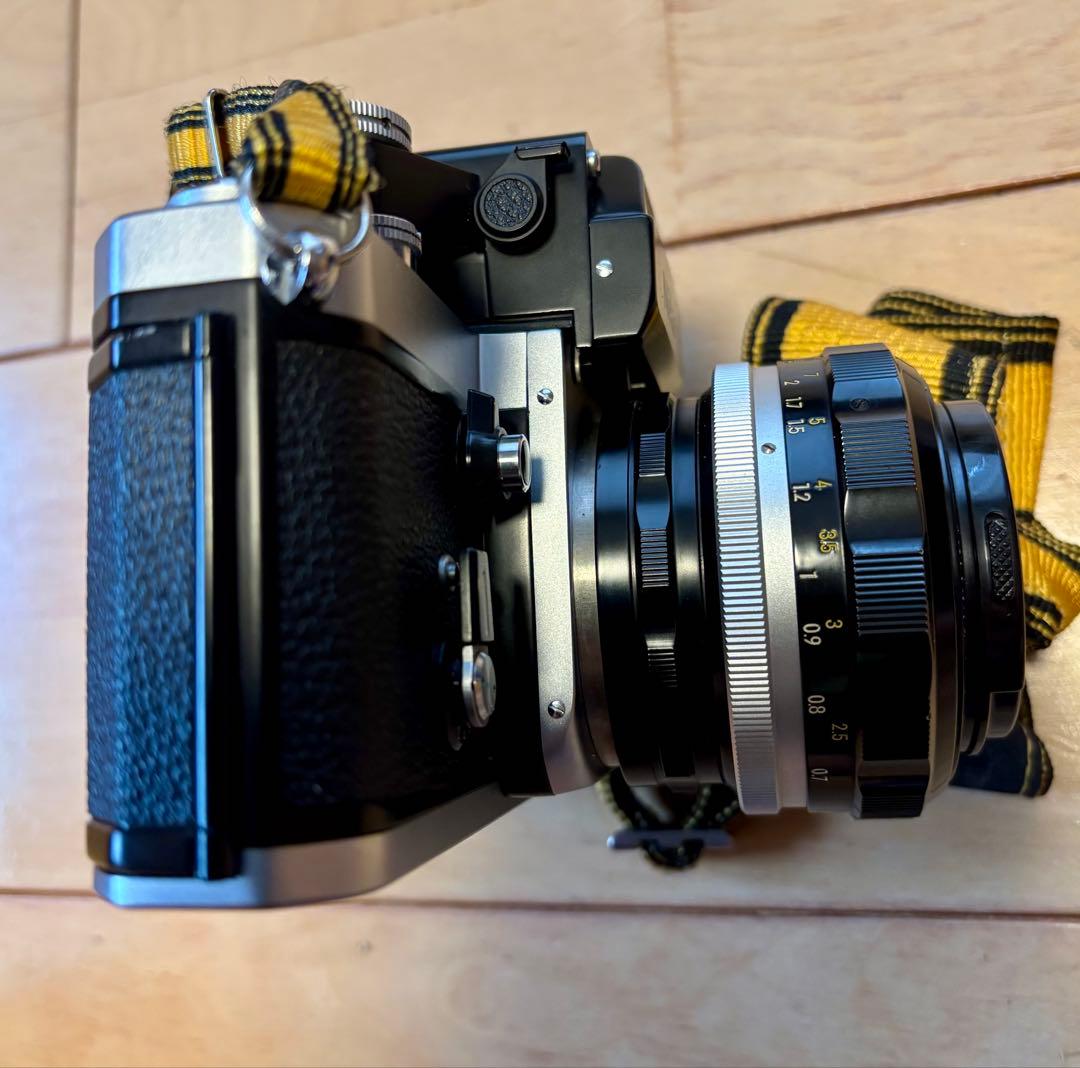 Nikon F2 一眼レフカメラ Nikkor-55mm f/1.2レンズ付き