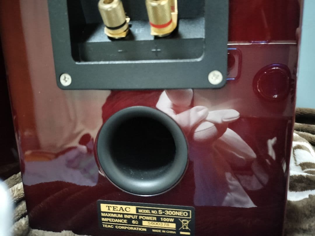 値下げ中 TEAC S-300NEO-CHスピーカー 外観とユニットは美品だけど