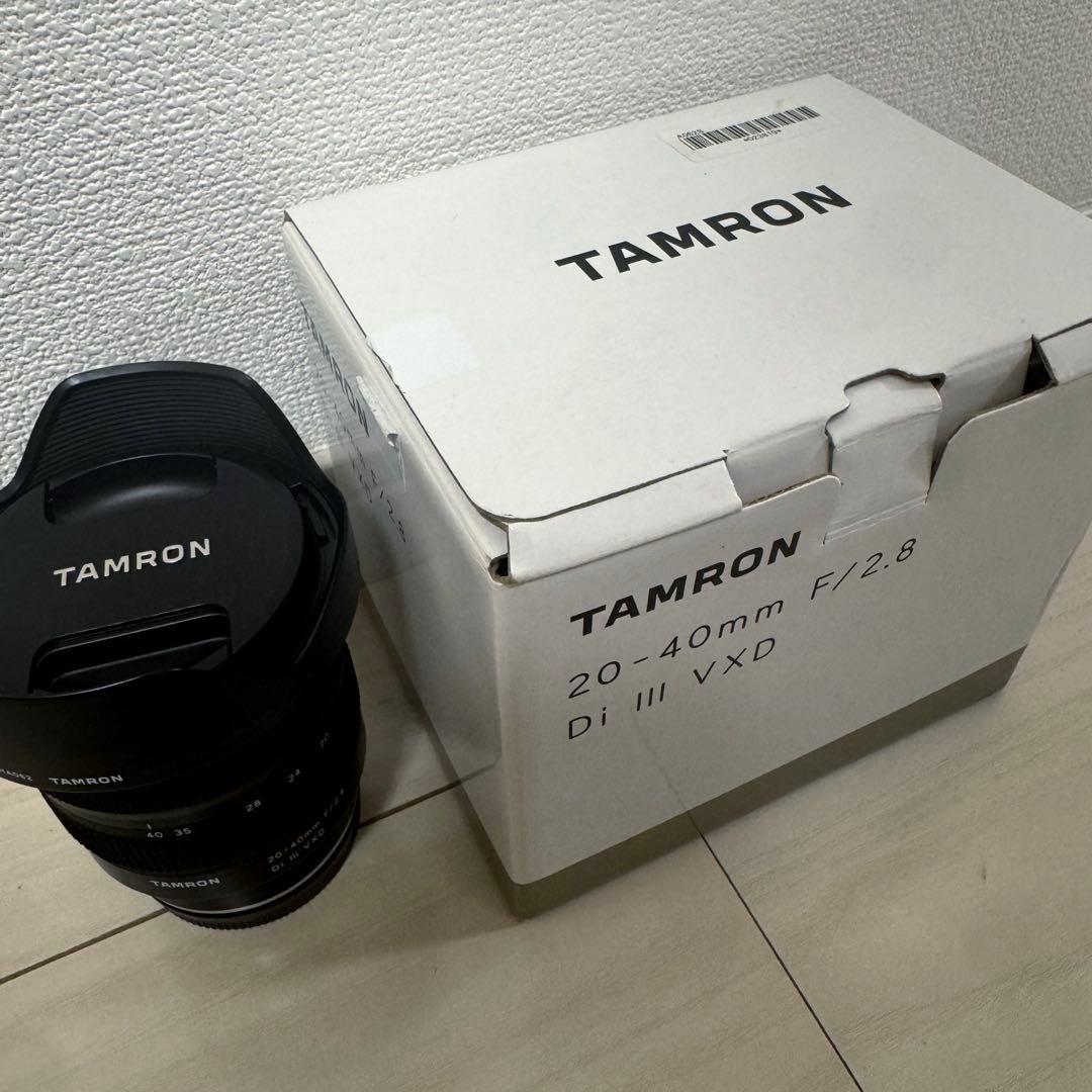 【TAMRON 20-40mm F/2.8 SONY Eマウント】