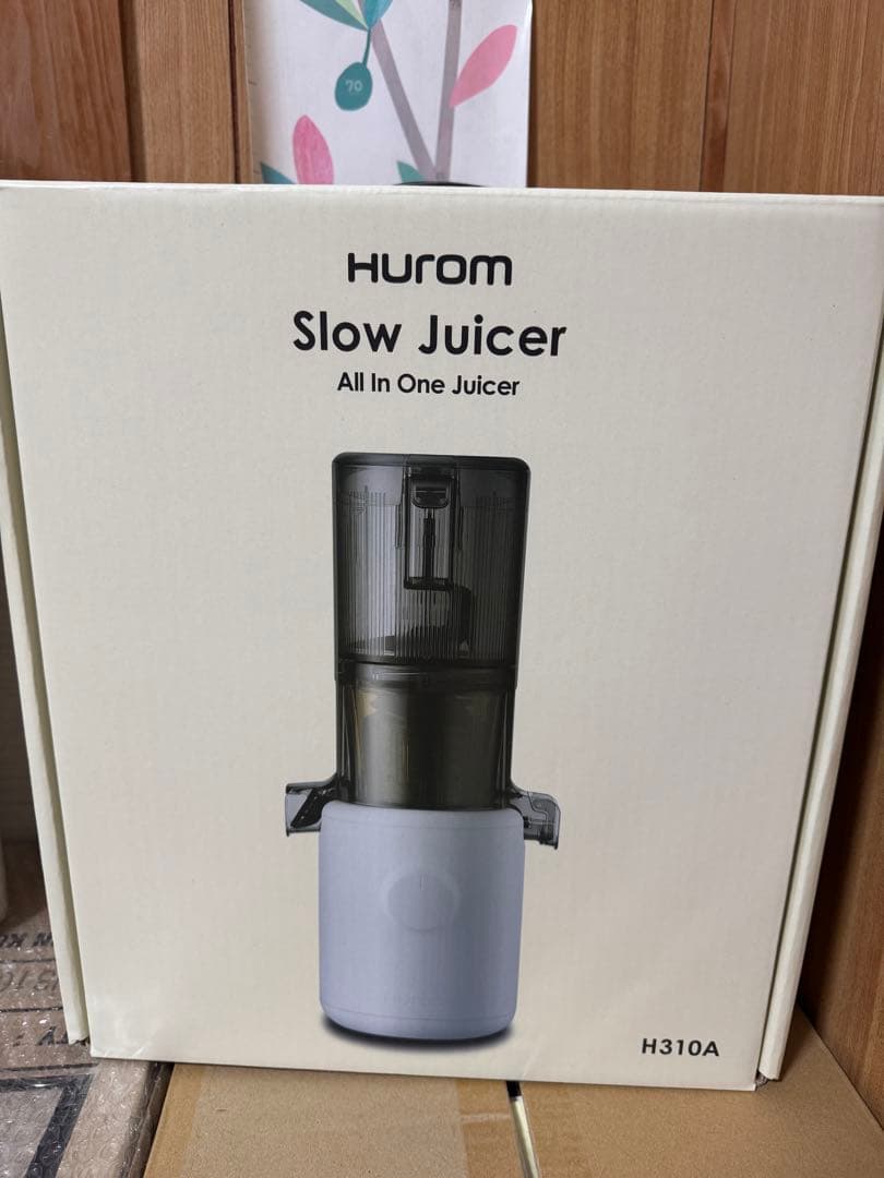 HUROM ヒューロム ミキサー スロージューサ H310A ピンク新品同様