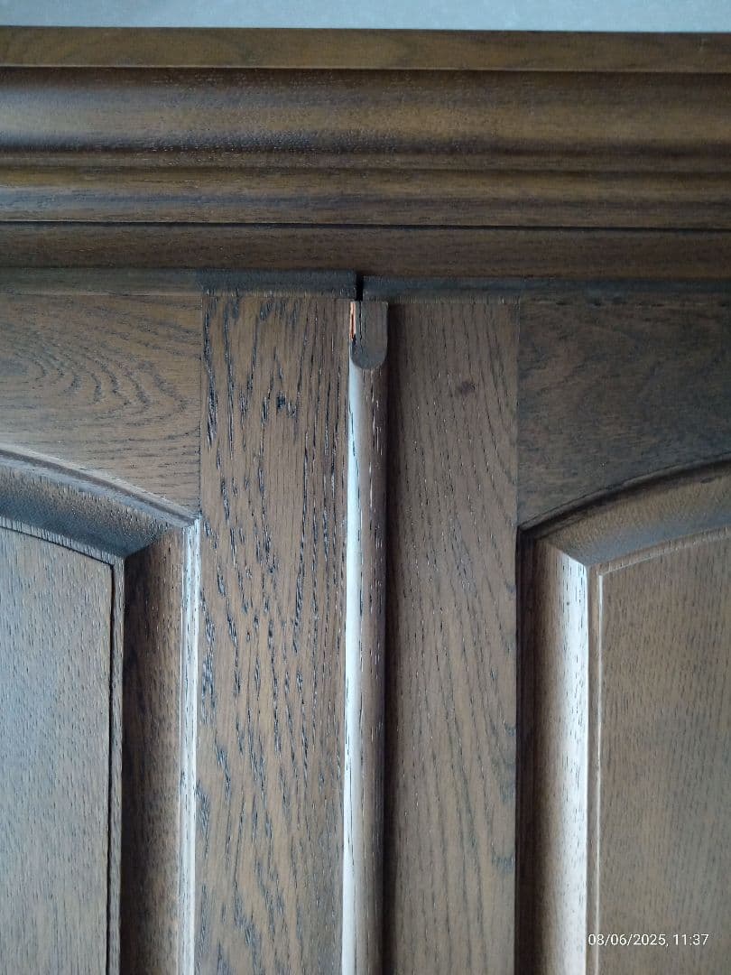 ワードローブ 昭和レトロ アンティーク　ナラ無垢 洋服箪笥