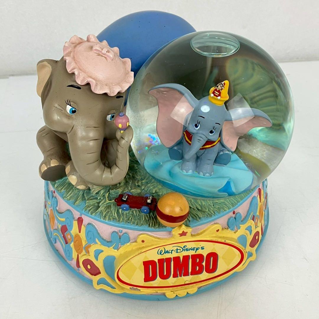 【極希少】ダンボ スノードーム オルゴール ディズニーストア 25周年限定品