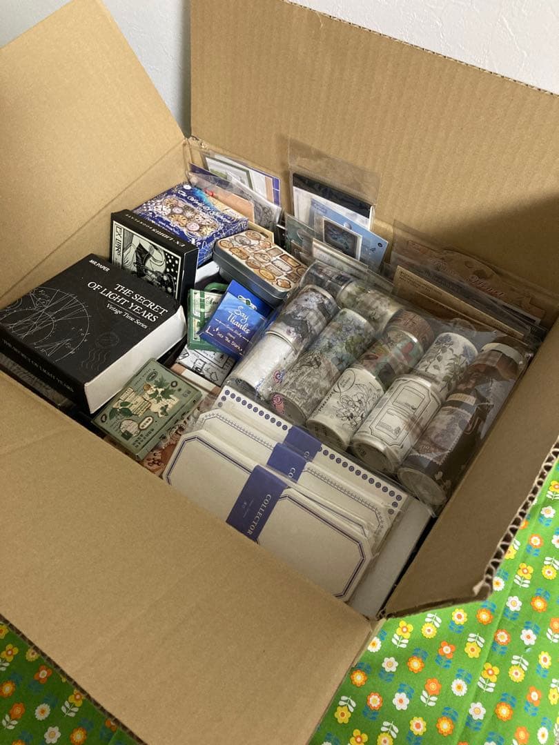 ヴィンテージ コラージュ素材 紙もの詰め合わせセット