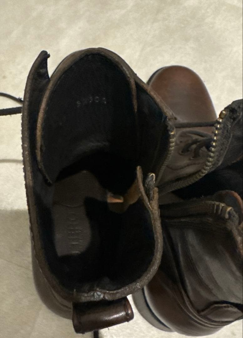 BUTTERO メンズレースアップブーツ B2904 カラー：ブラウン