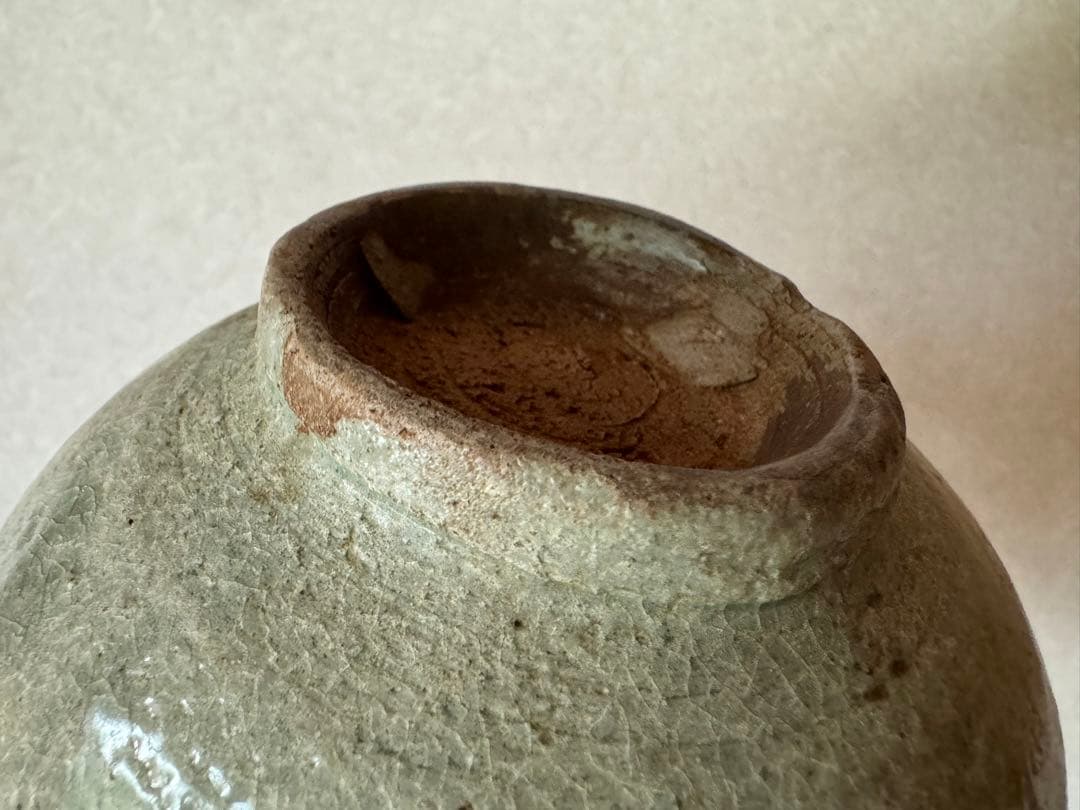 散歩星人さま専用　高麗三嶋茶碗　松沈金平棗　計2点