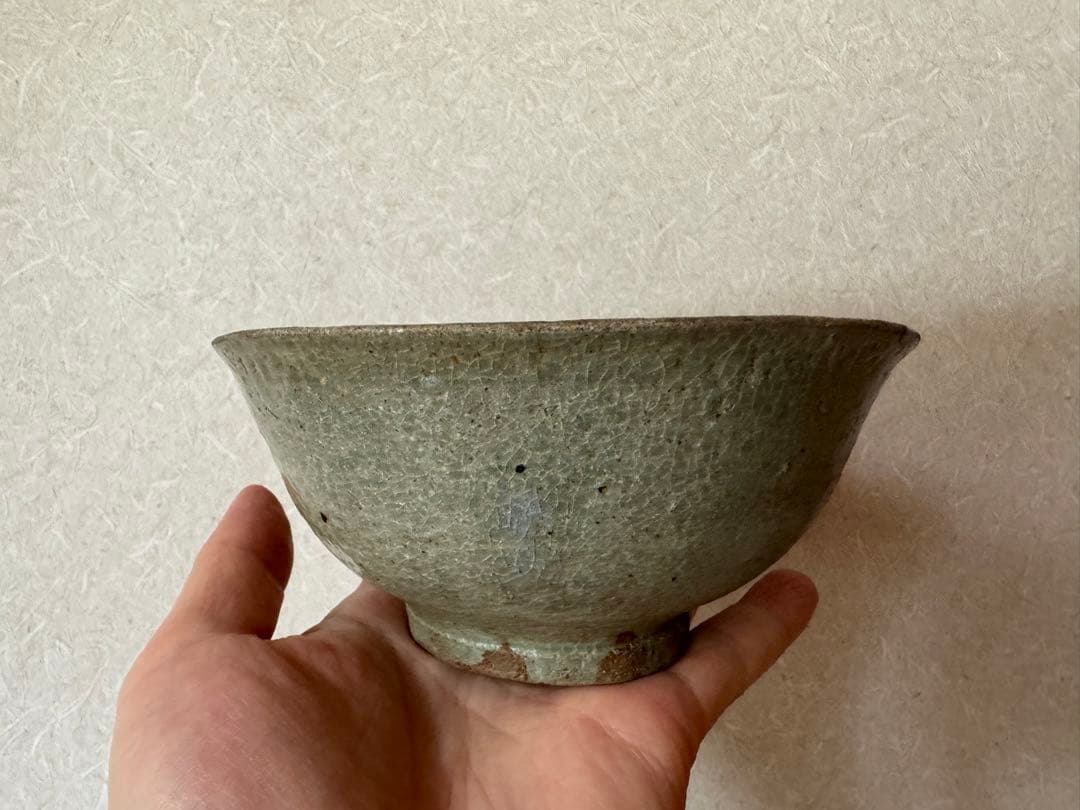 散歩星人さま専用　高麗三嶋茶碗　松沈金平棗　計2点