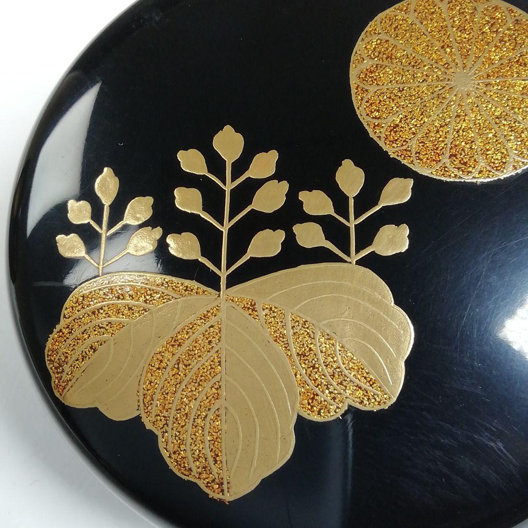 Ｔ９９１　棗　『高台寺蒔絵』『中棗』『佐々木麗峰 造』　共箱　茶道具