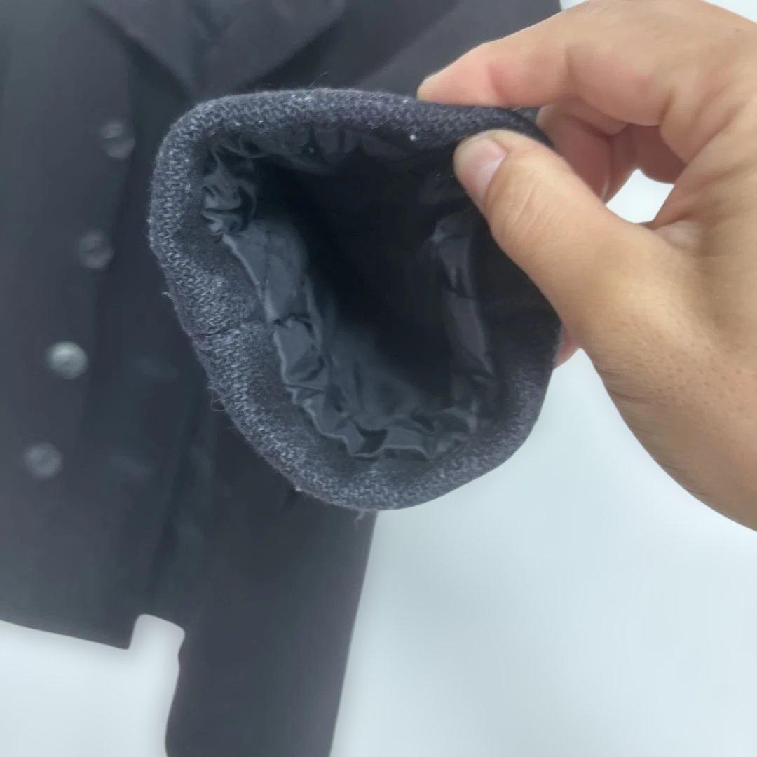 Schott ピーコート ダブル U.S. 740N ブラック